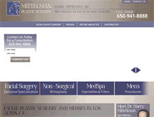 Tablet Screenshot of harrymittelmanmd.com